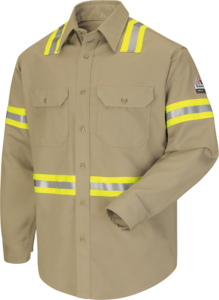 Bulwark Enhanced Visibility Excel FR Uniform Work Shirt